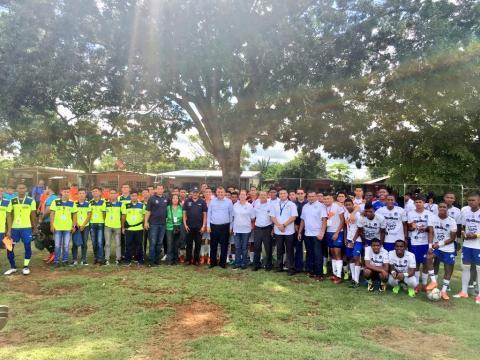 Acto de inauguración de los lV Juegos Deportivos Estudiantiles