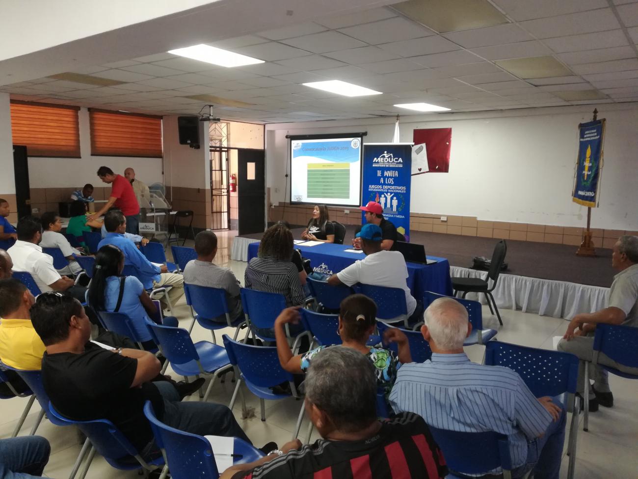 Reunión de coordinación para la selección de representaciones deportivas (JUDEN Y CODICADER)