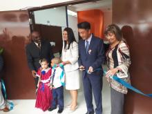 Inauguran auditorio y salones de pre-escolar en Escuela República de Corea