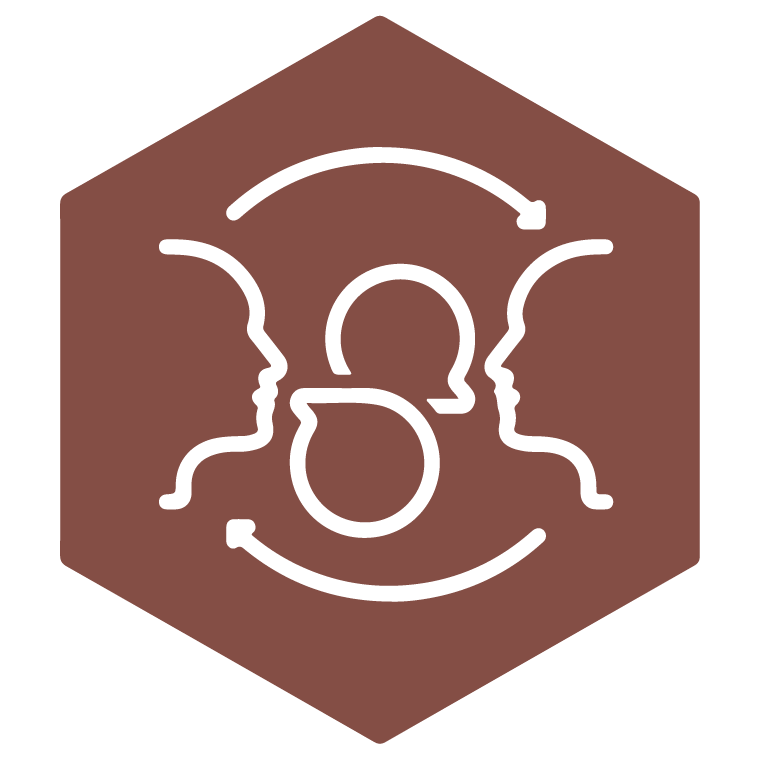 Intercultural bilingue web logo