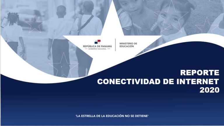 Reporte conectividad de internet 2020