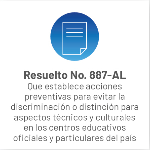 Resuelto No. 887-AL
